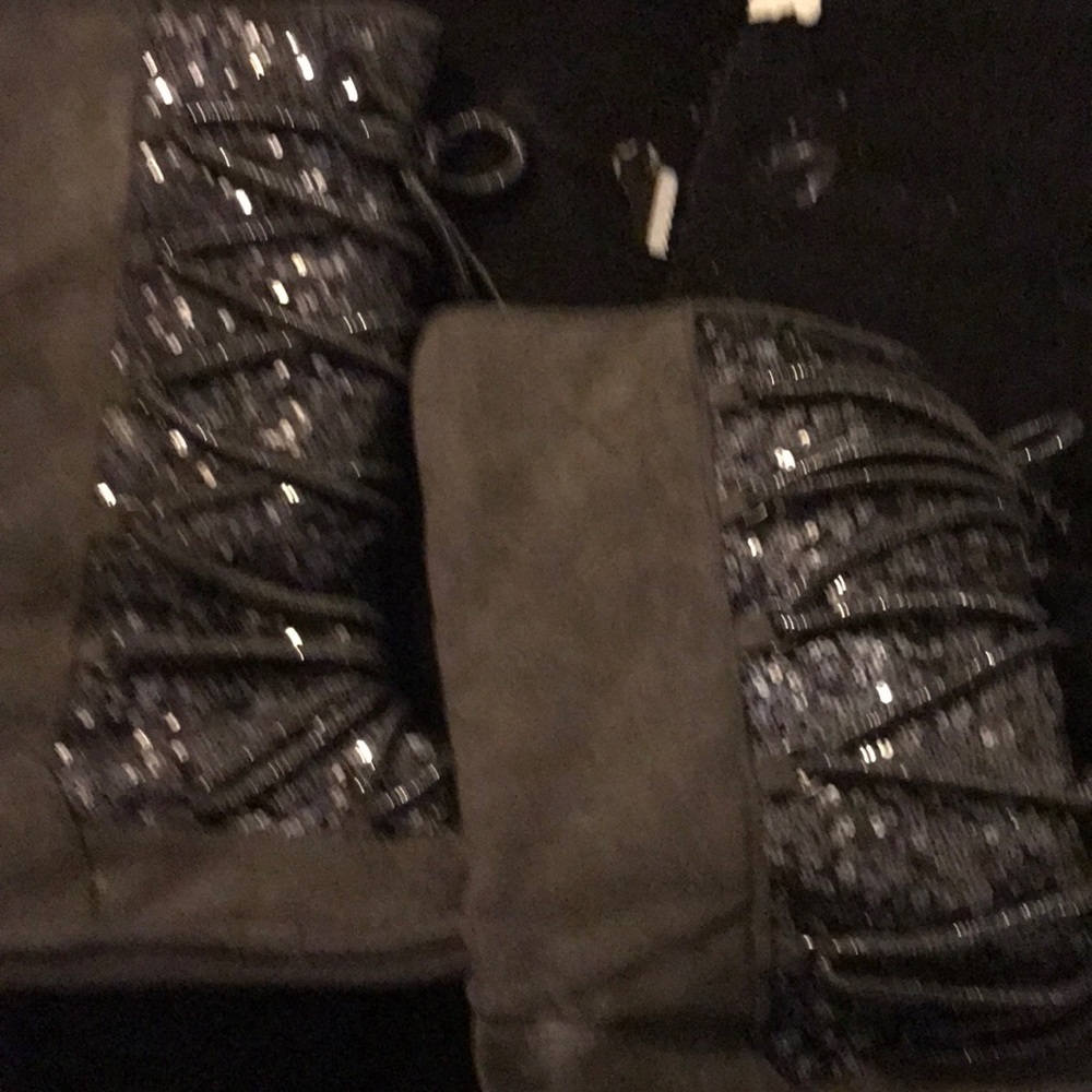 Sparkling boots